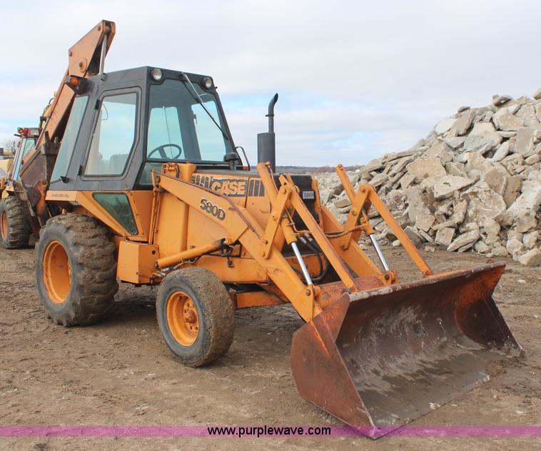 image for item I2439 1981 Case 580D backhoe