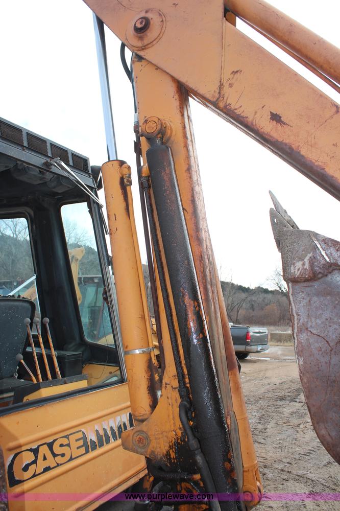 image for item I2439 1981 Case 580D backhoe