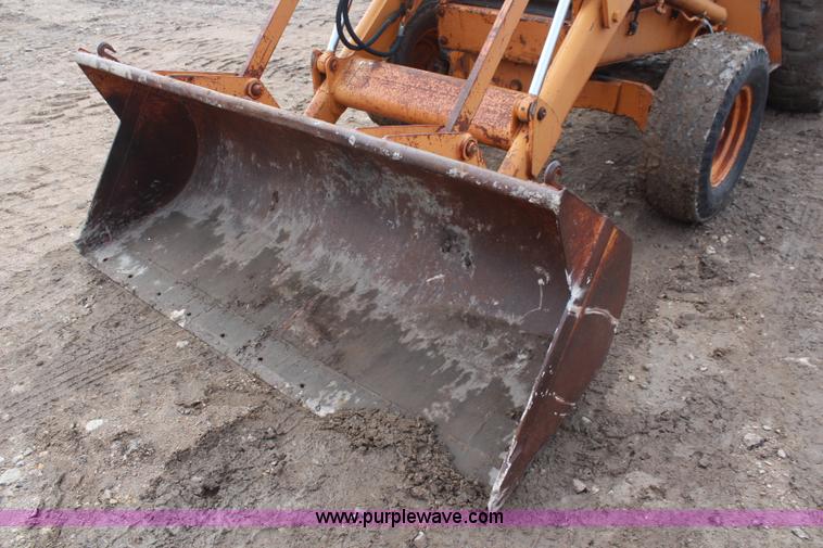 image for item I2439 1981 Case 580D backhoe