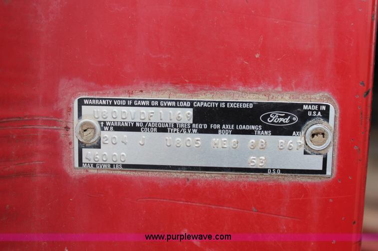 image for item I2443 1979 Ford 8000 dump truck