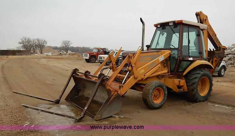 image for item I2444 1988 Case 580K backhoe