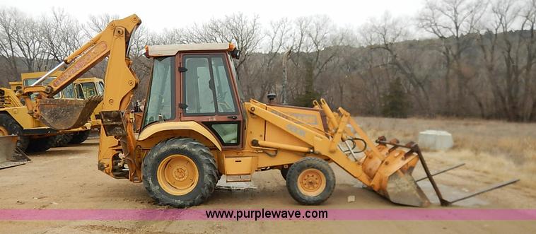 image for item I2444 1988 Case 580K backhoe