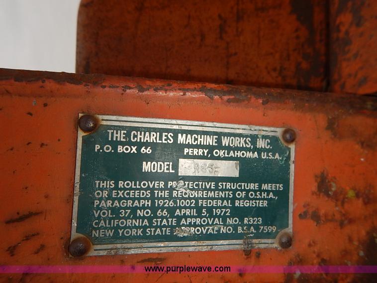 image for item I2449 Ditch Witch R65 vibratory plow