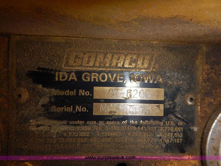 image for item I2450 1986 Gomaco Commander II GT6200 curb machine