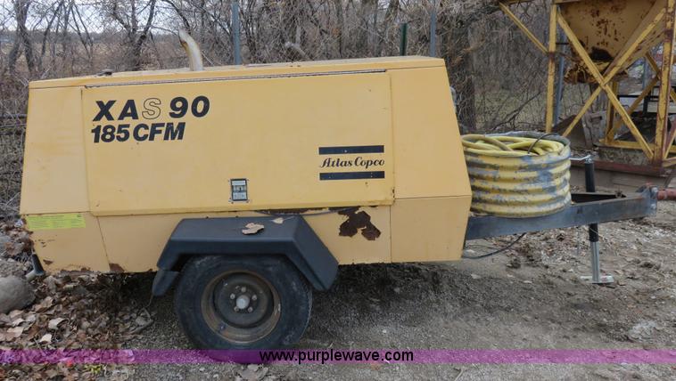 image for item I2457 1997 Atlas Copco XAS90 air compressor