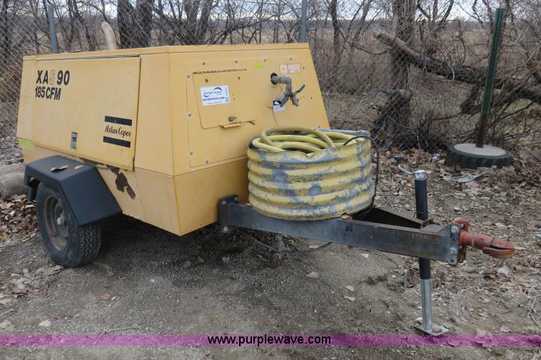 image for item I2457 1997 Atlas Copco XAS90 air compressor
