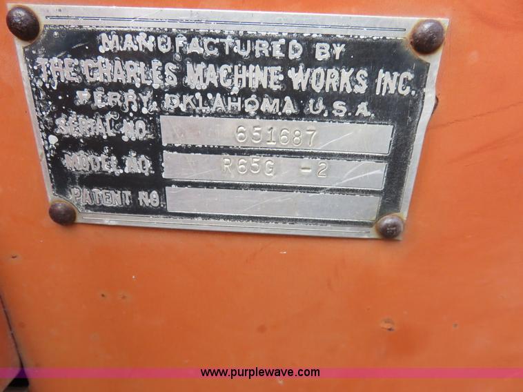 image for item I2459 Ditch Witch R65G-2 rock saw