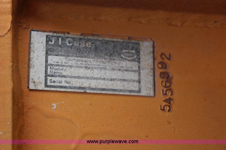 image for item I2492 1982 Case 580D backhoe