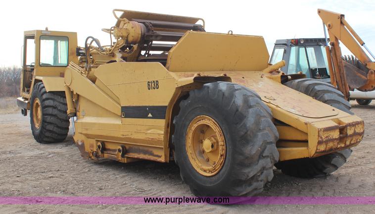 image for item I2493 1984 Caterpillar 613B paddle scraper