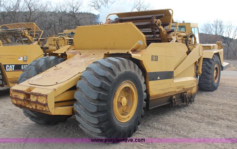 image for item I2493 1984 Caterpillar 613B paddle scraper