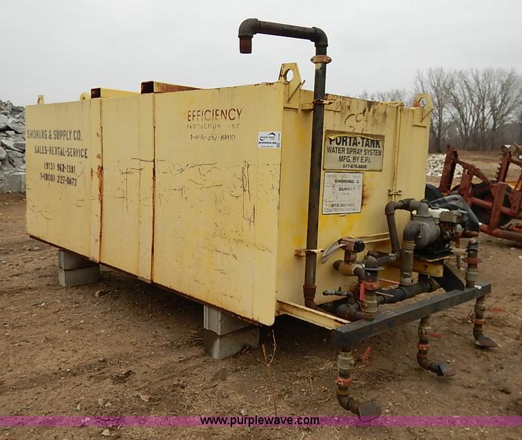 image for item I5185 Port-a-tank PT-3000 water tank