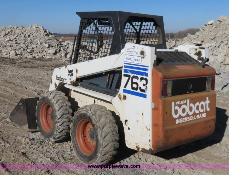 image for item J1221 1998 Bobcat 763 skid steer