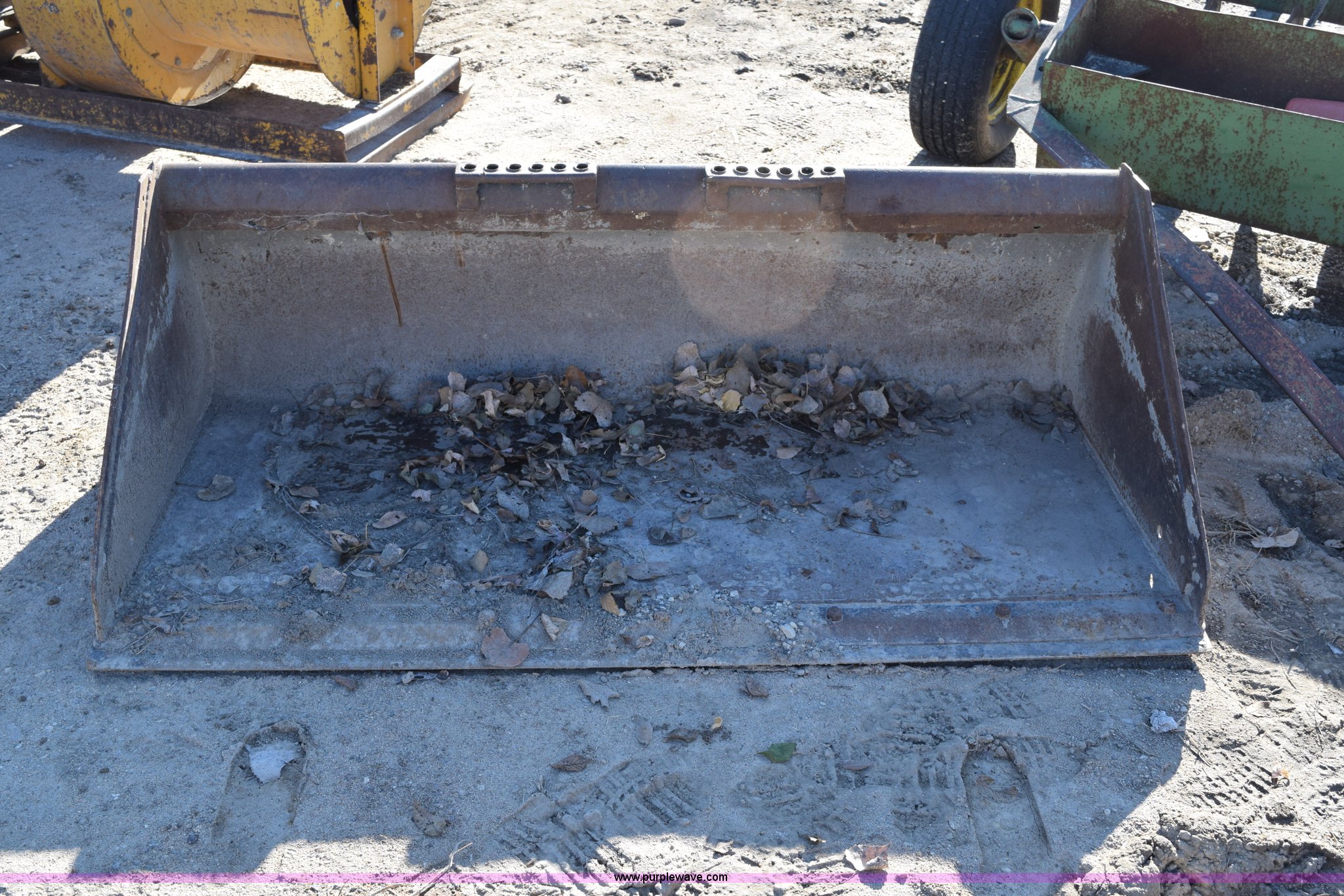 Bobcat low profile skid steer bucket in Manhattan, KS Item I2386 sold