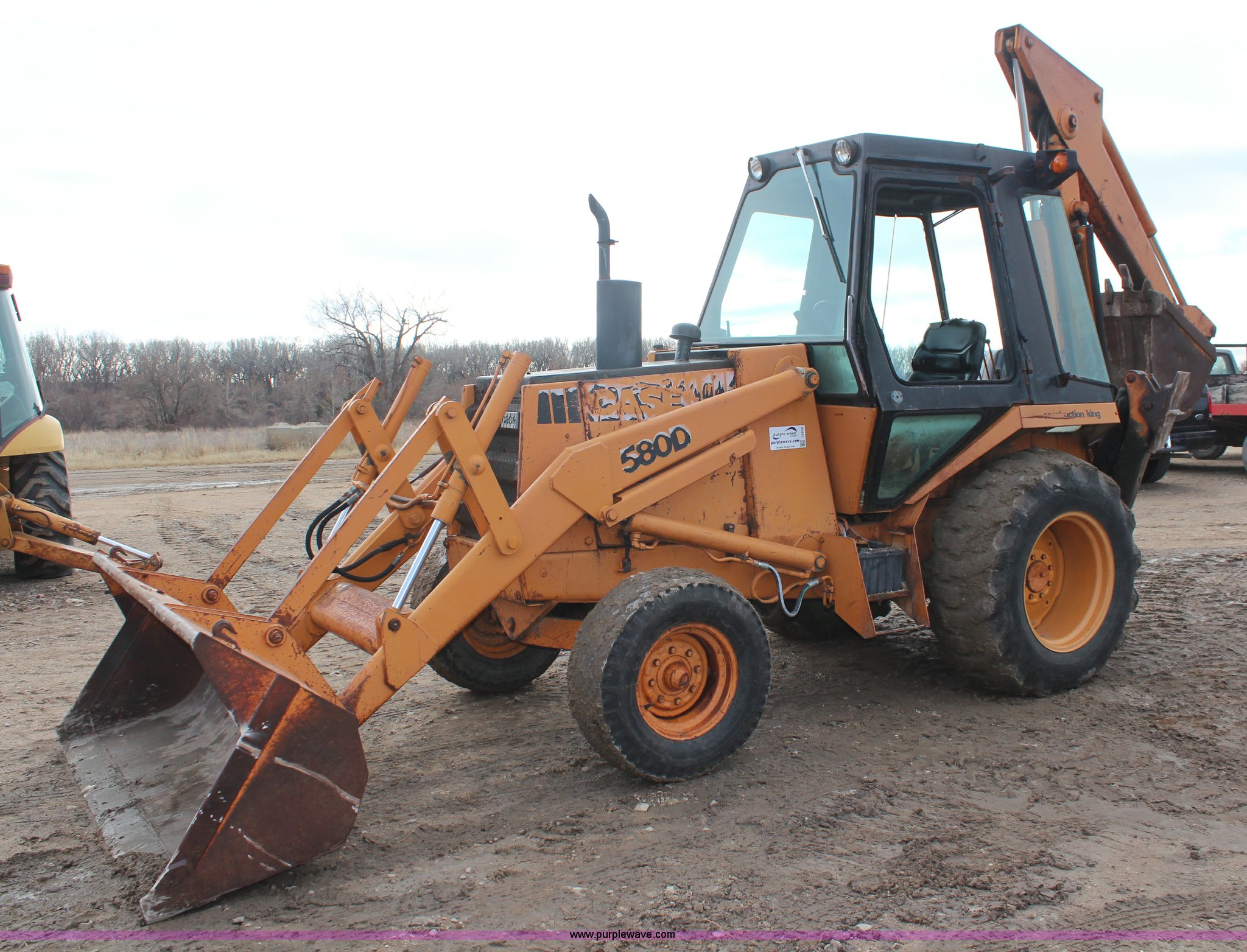 1981 Case 580D backhoe in Manhattan, KS Item I2439 sold Purple Wave