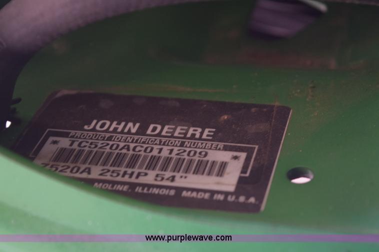 image for item BB9661 John Deere 2520A ZTR lawn mower