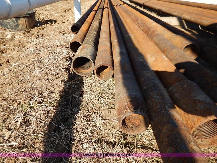 (10) 2 3/8" oil field pipe in Manhattan, KS Item BC9879 sold Purple Wave