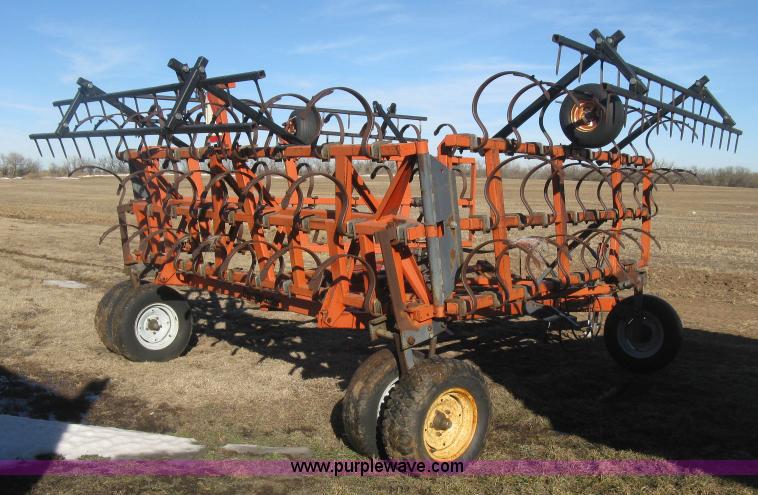 image for item BD9613 CrustBuster folding spring tooth harrow