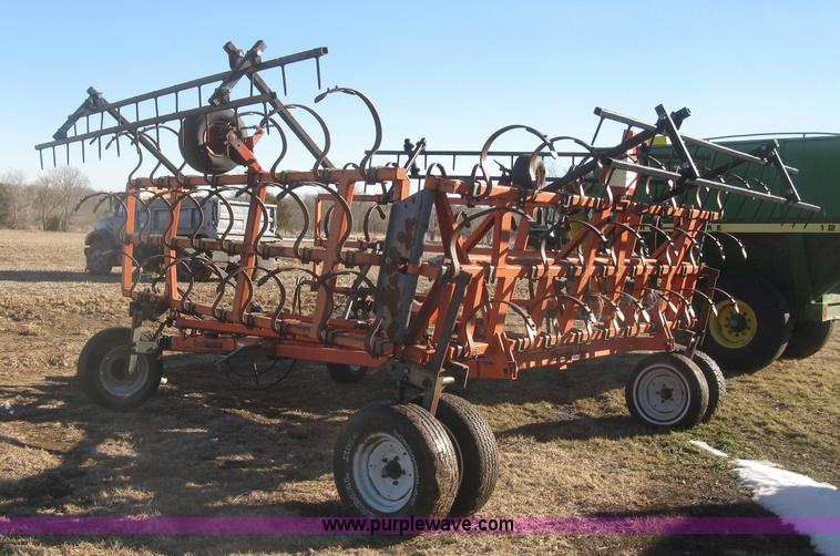 image for item BD9613 CrustBuster folding spring tooth harrow