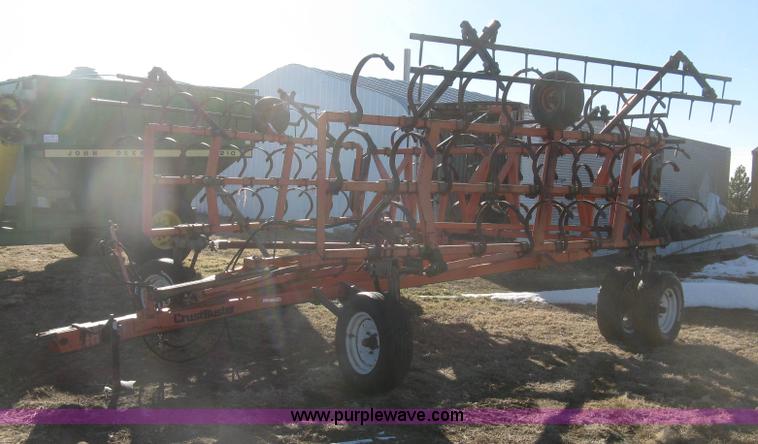 image for item BD9613 CrustBuster folding spring tooth harrow