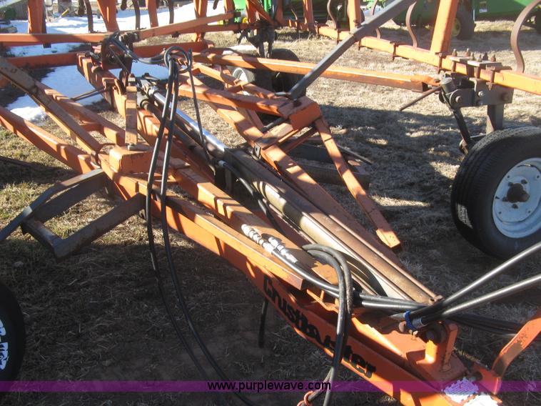 image for item BD9613 CrustBuster folding spring tooth harrow