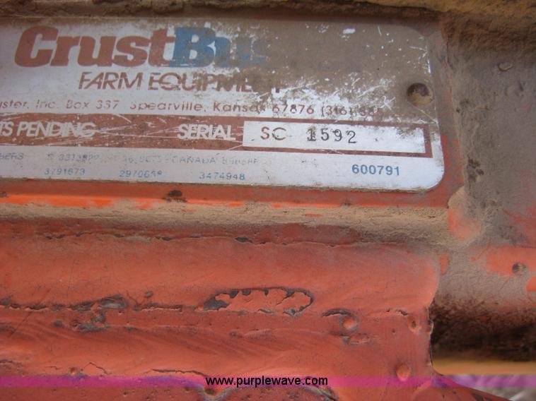 image for item BD9613 CrustBuster folding spring tooth harrow