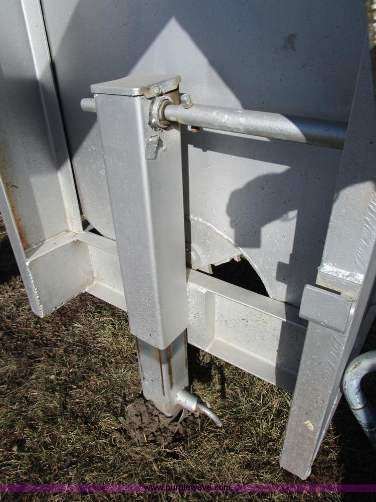 image for item D2250 Shop built 800 gallon gooseneck fuel trailer