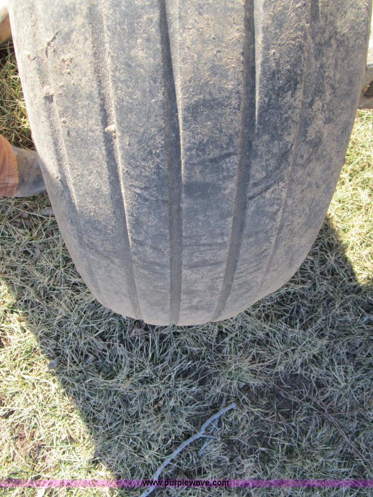 image for item D2250 Shop built 800 gallon gooseneck fuel trailer