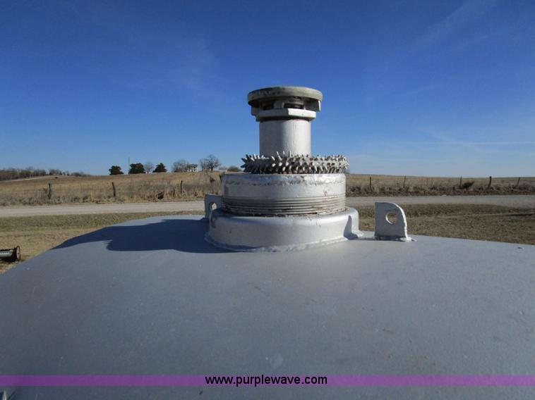 image for item D2250 Shop built 800 gallon gooseneck fuel trailer