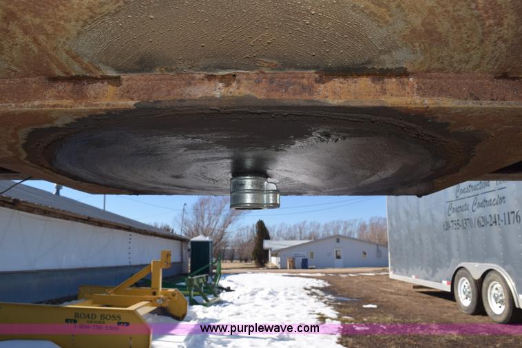 image for item E6069 2000 shop built triple axle lowboy trailer