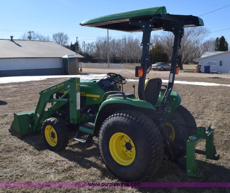 image for item E6070 1998 John Deere 4200 HST MFWD tractor