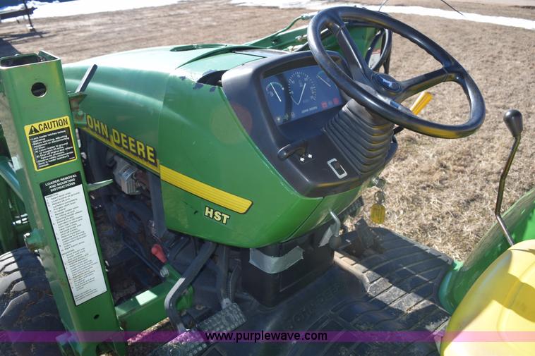 image for item E6070 1998 John Deere 4200 HST MFWD tractor