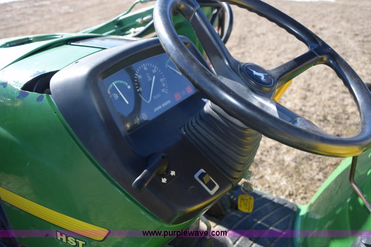 image for item E6070 1998 John Deere 4200 HST MFWD tractor