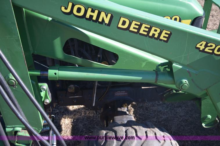 image for item E6070 1998 John Deere 4200 HST MFWD tractor