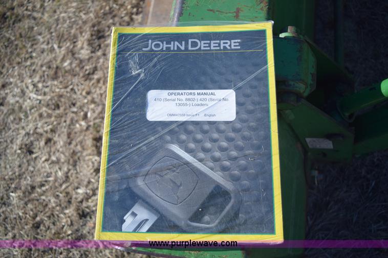 image for item E6070 1998 John Deere 4200 HST MFWD tractor