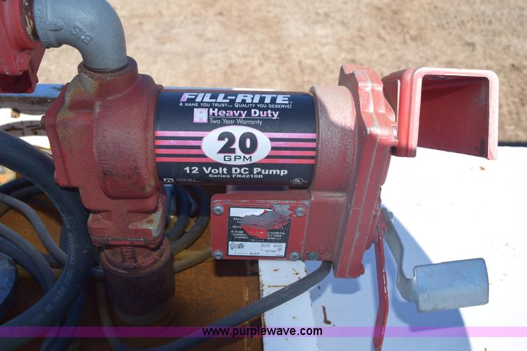 image for item E6080 Davidson Enterprises 660 gallon fuel tank