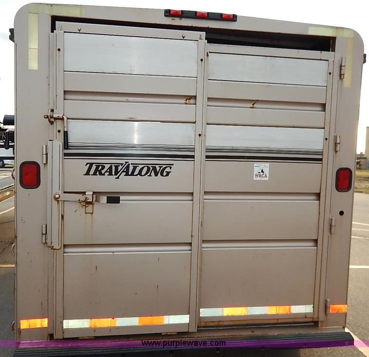 image for item I5399 1999 Liberty Travalong livestock trailer