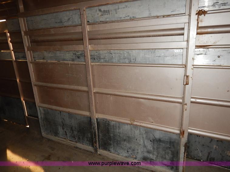 image for item I5399 1999 Liberty Travalong livestock trailer