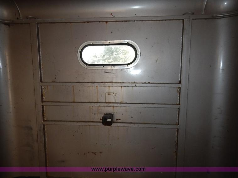 image for item I5399 1999 Liberty Travalong livestock trailer