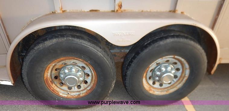 image for item I5399 1999 Liberty Travalong livestock trailer