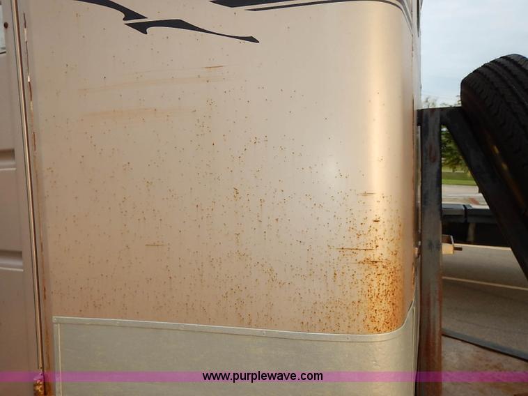 image for item I5399 1999 Liberty Travalong livestock trailer