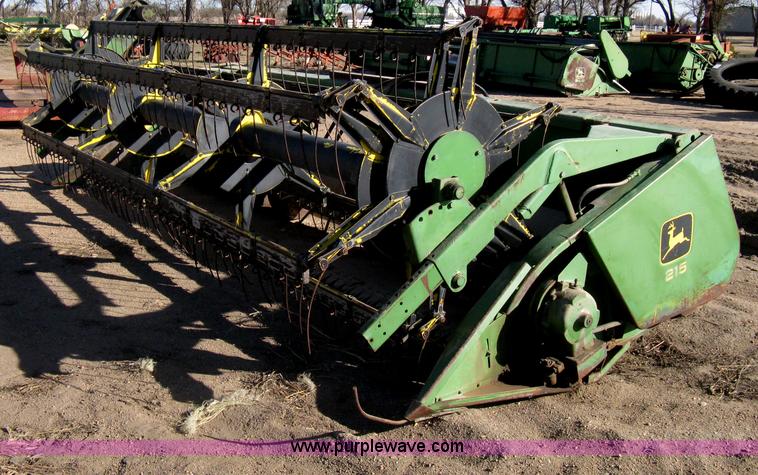 image for item I5597 John Deere 215 platform head