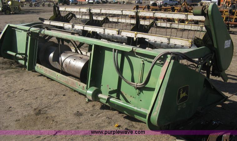 image for item I5597 John Deere 215 platform head