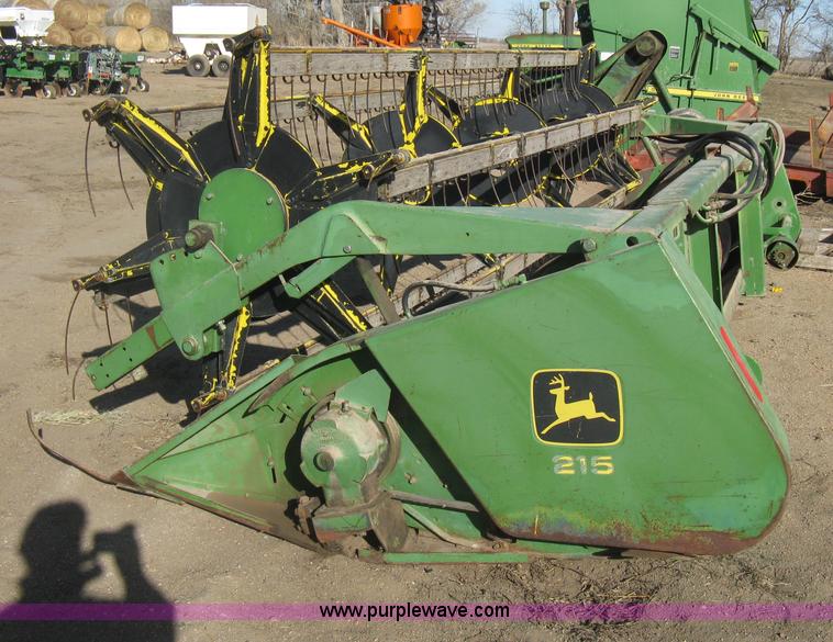 image for item I5597 John Deere 215 platform head