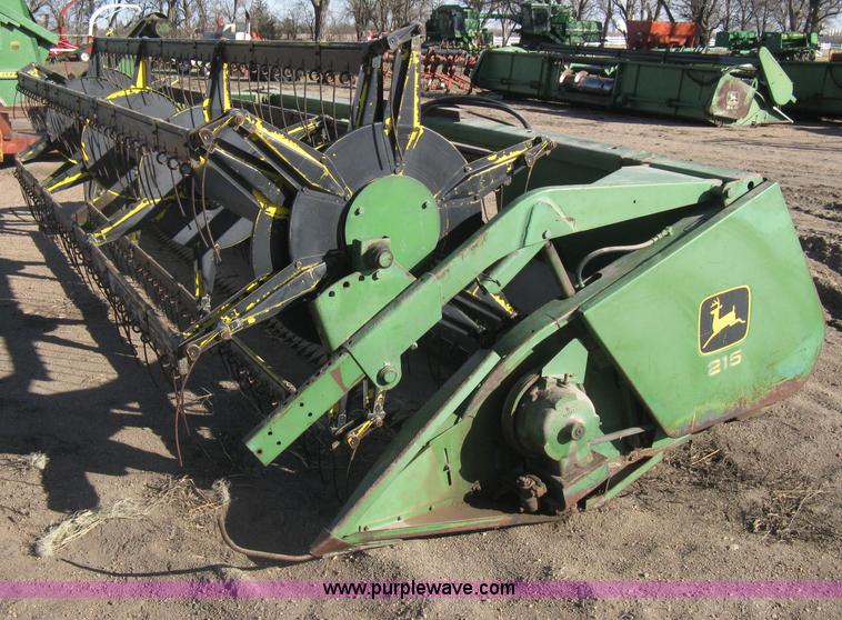 image for item I5597 John Deere 215 platform head