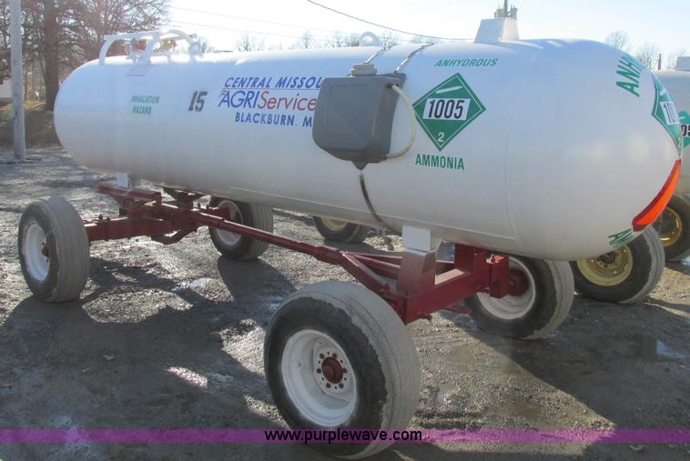 image for item I8791 Anhydrous ammonia nurse tank