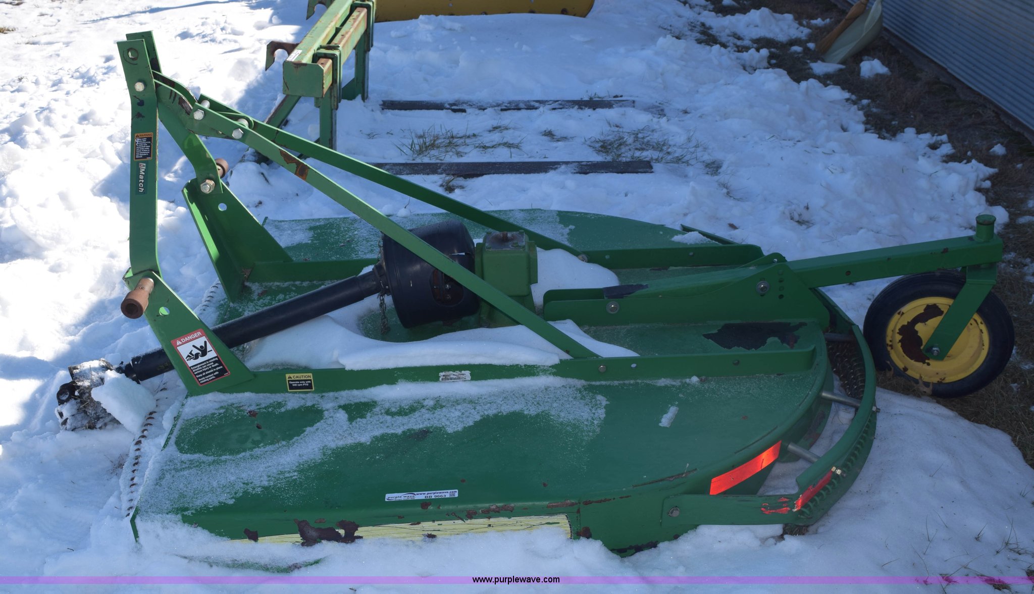 John Deere LX5 rotary cutter in Buhler, KS Item BB9663 sold Purple Wave