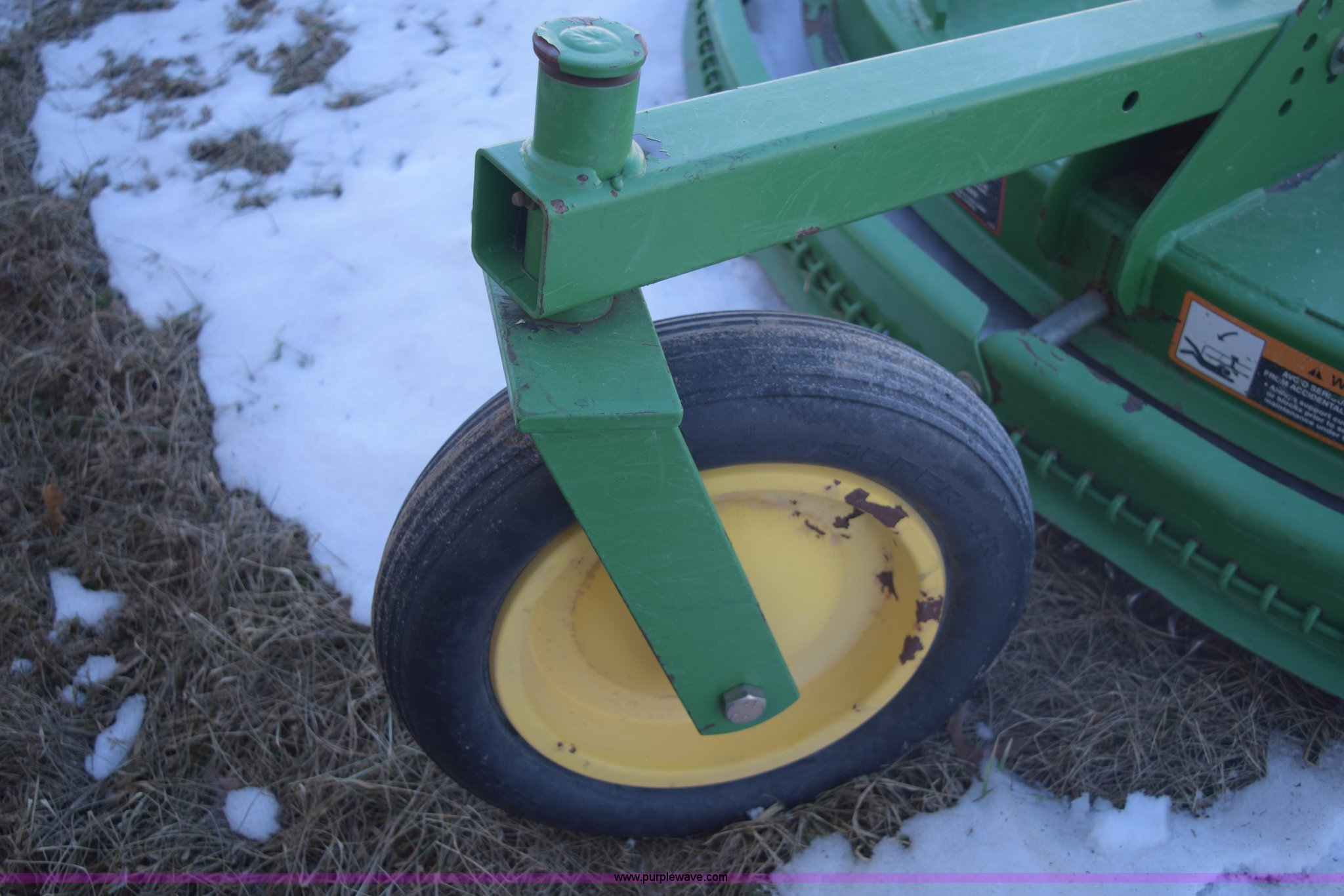 John Deere LX5 rotary cutter in Buhler, KS Item BB9663 sold Purple Wave