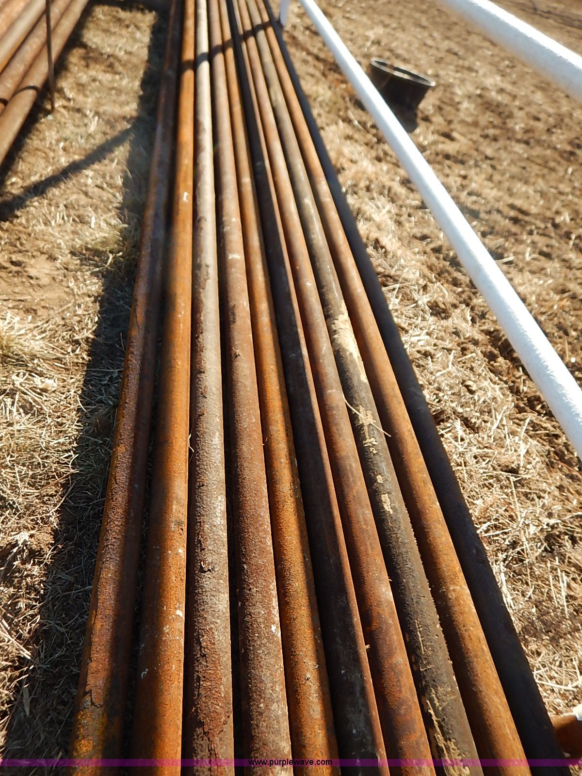 (10) 2 3/8" oil field pipe in Manhattan, KS Item BC9879 sold Purple Wave