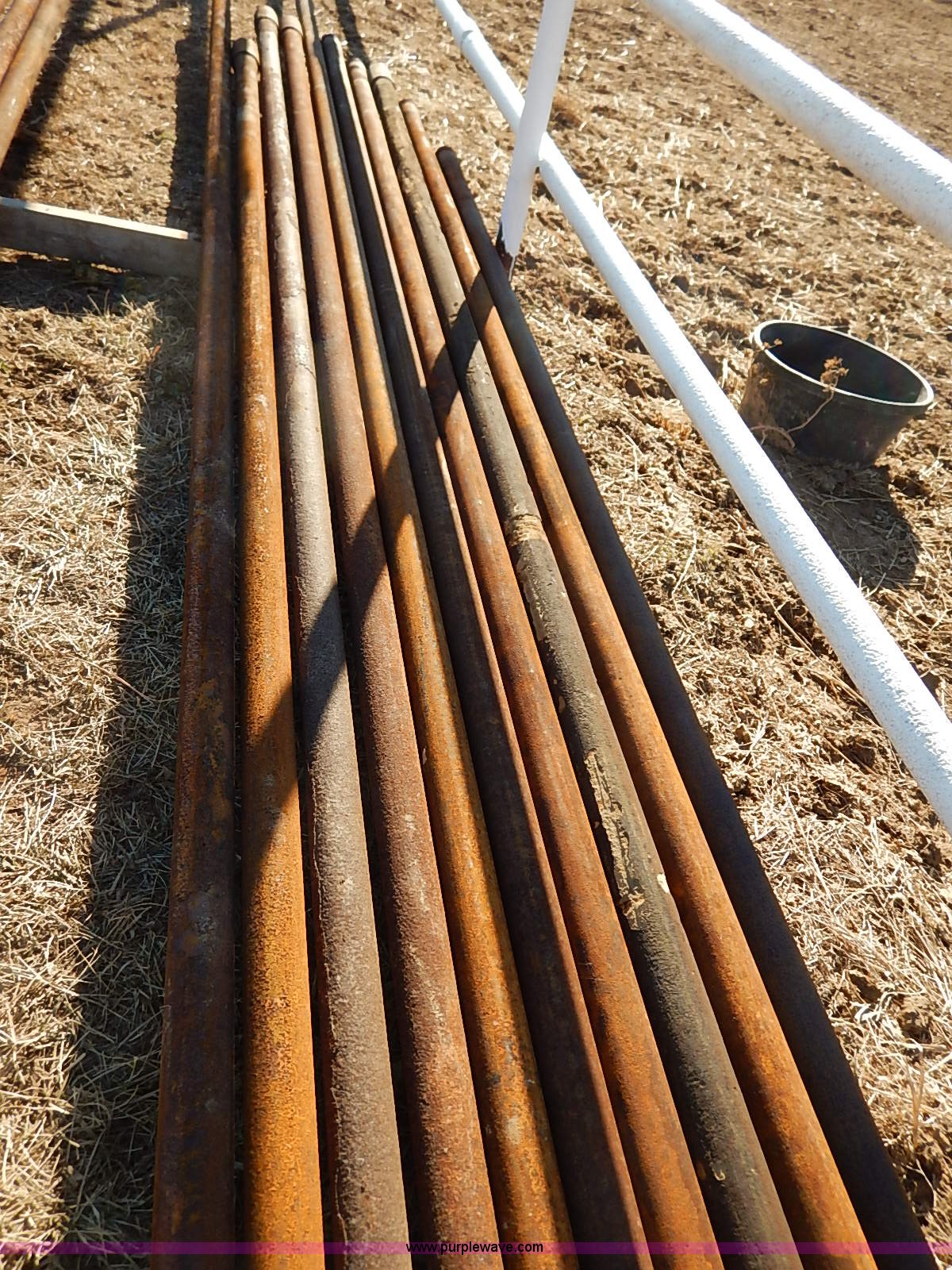 (10) 2 3/8" oil field pipe in Manhattan, KS Item BC9879 sold Purple