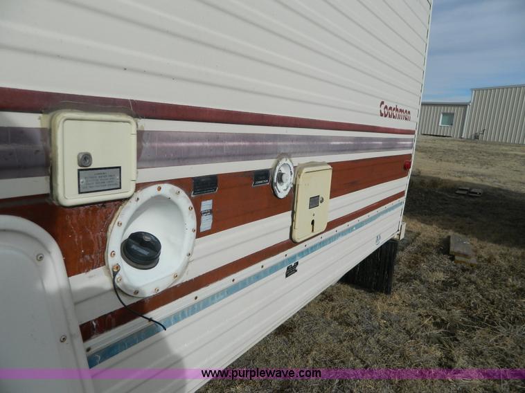 image for item AQ9341 1985 Ford Econoline E350 Coachman 26' recreational vehicle